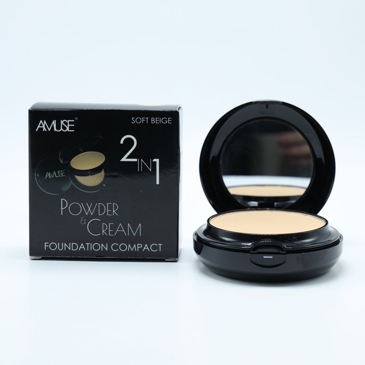 2 in 1 Powder & Cream Foundation Compact