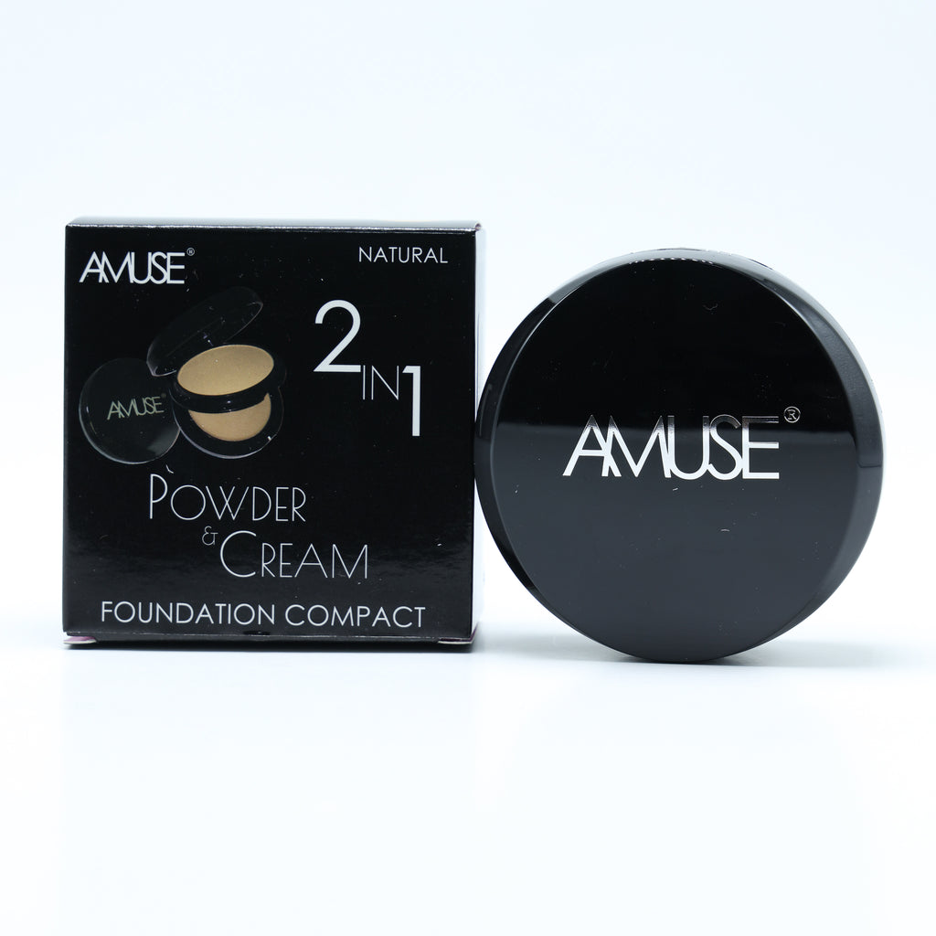 2 in 1 Powder & Cream Foundation Compact