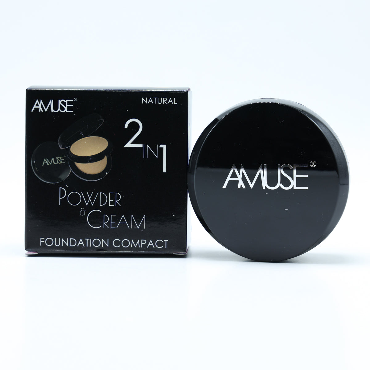 2 in 1 Powder & Cream Foundation Compact