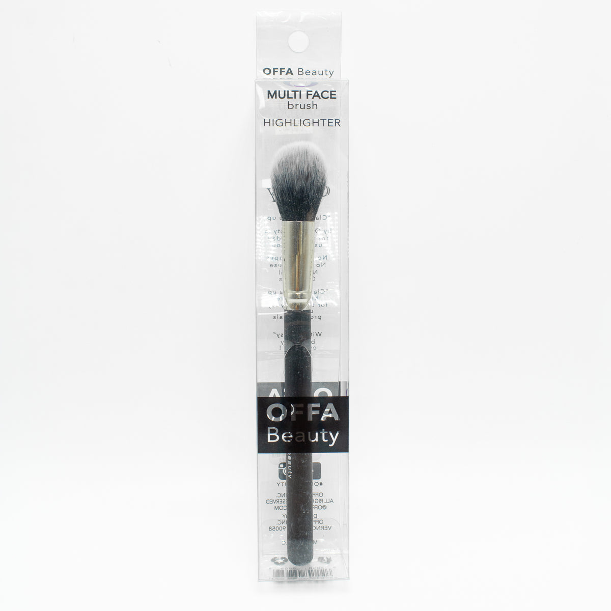 Brocha multifacética para iluminador